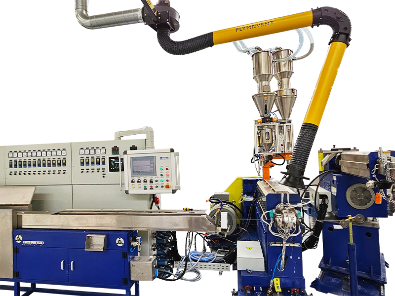 Linea di estrusione di isolamento per cavi con anima LSZH/XLPE/TPE/TPU